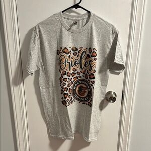 Baltimore Orioles Gray Graphic T-Shirt